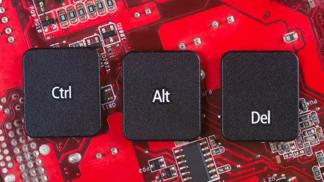 CTRL+ALT+DEL